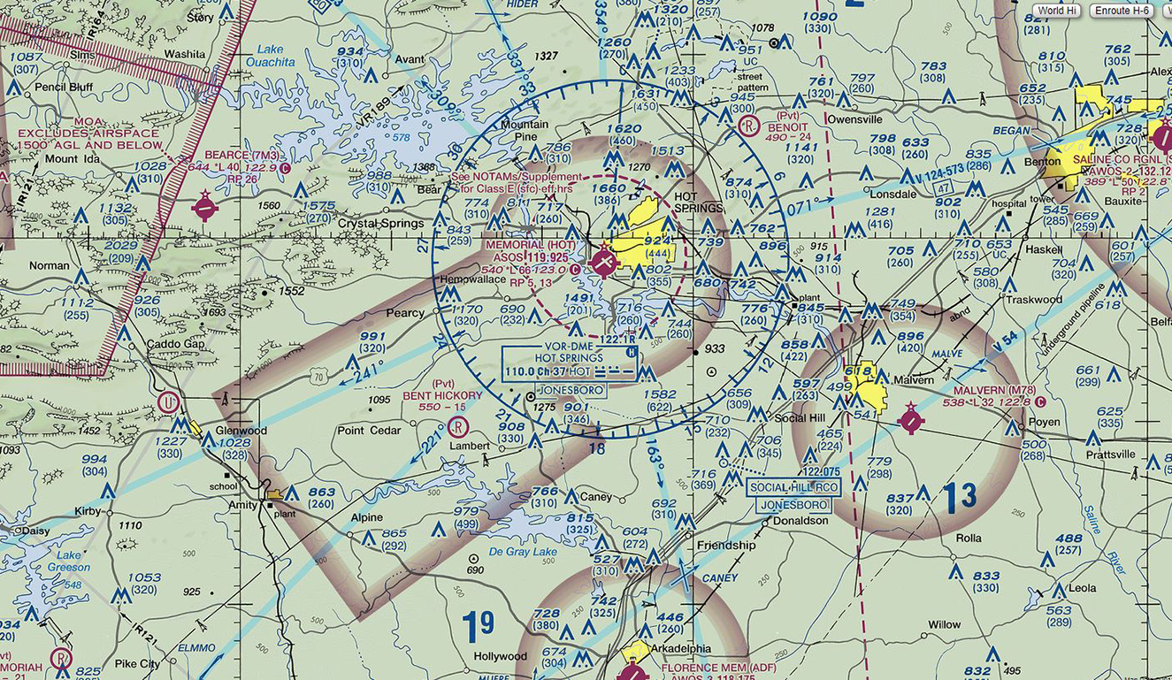 Class E Airspace Sectional Chart